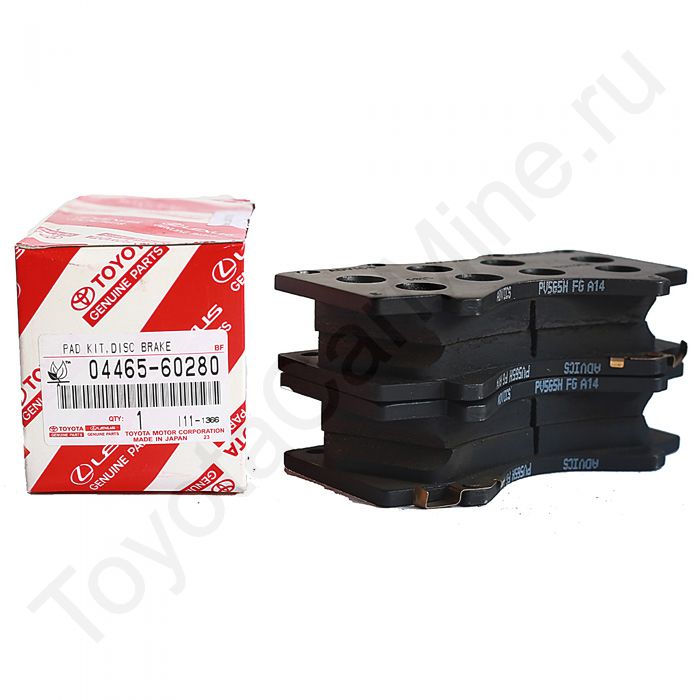 0446560280: Колодки тормозные передние Колодки тормозные передние (04465-60280)