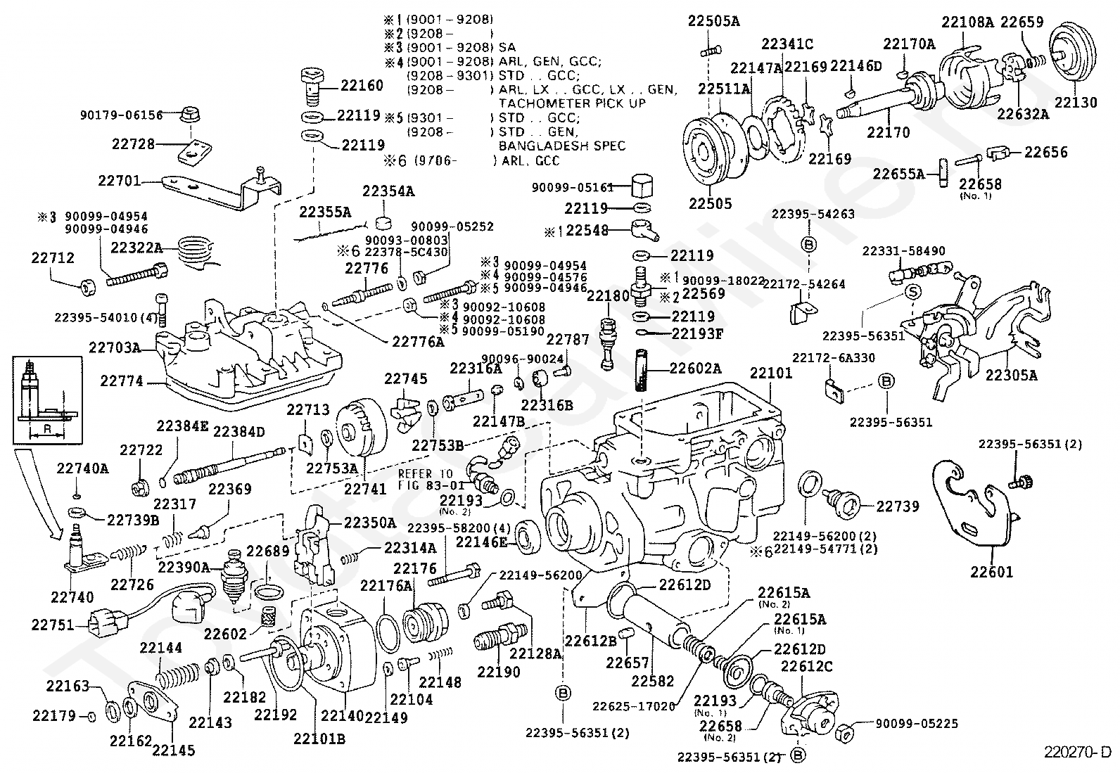 1hz injector pump fuel adjustment