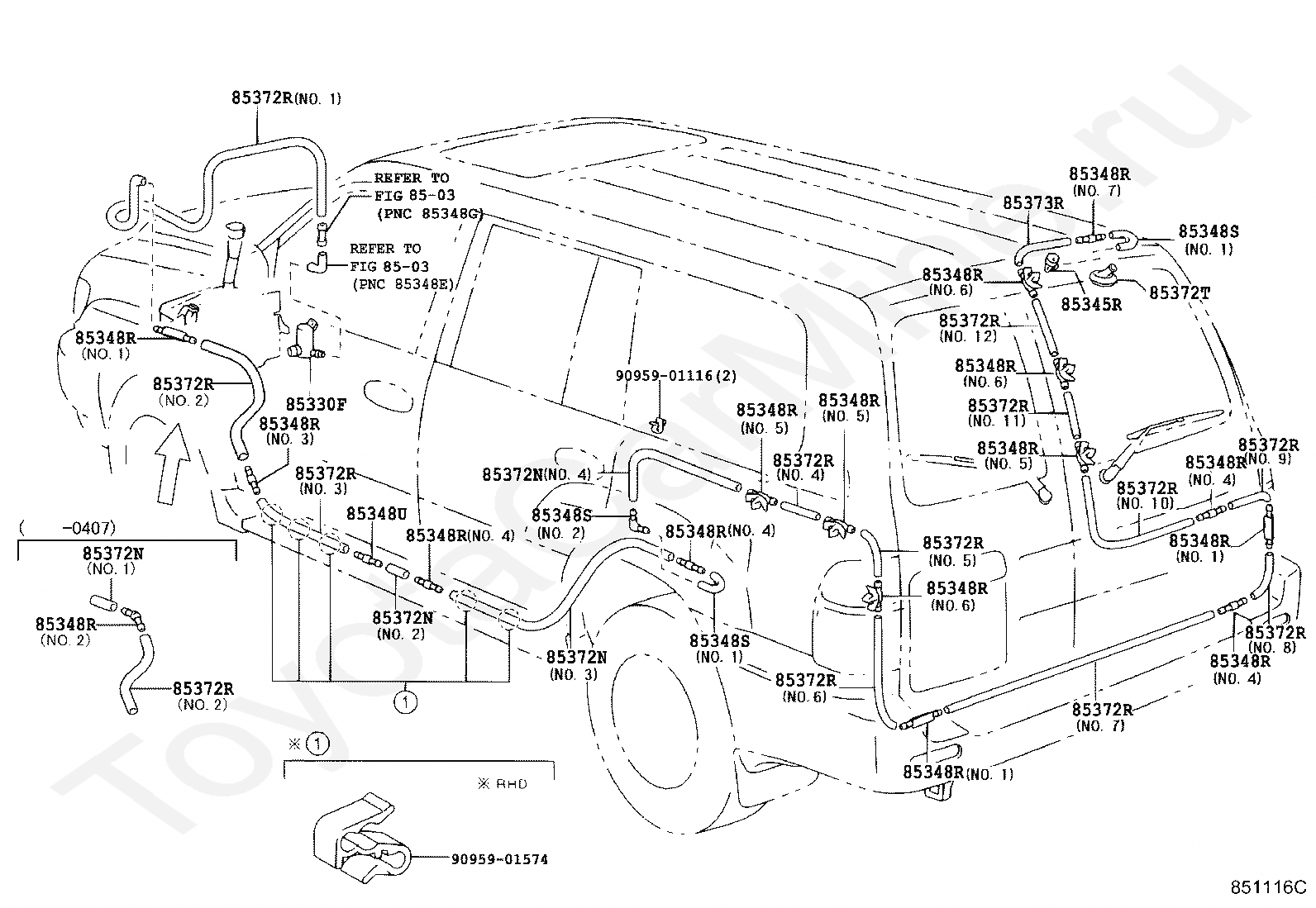 Как работает омыватель заднего стекла ленд крузер 200 - фото