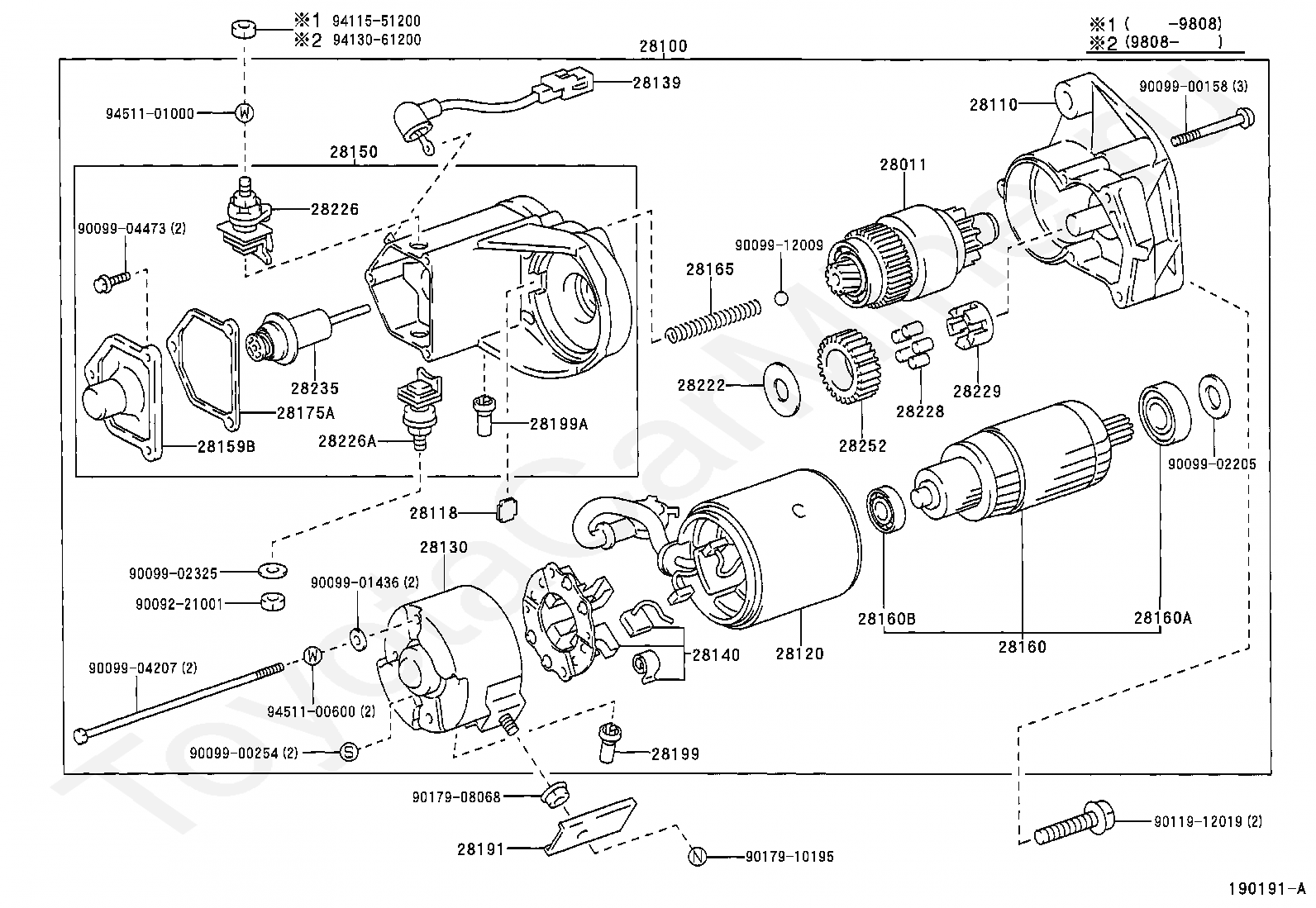Стартер продолжение. - Toyota Estima (II), 3 л, 2002 года визит на сервис DRIVE2