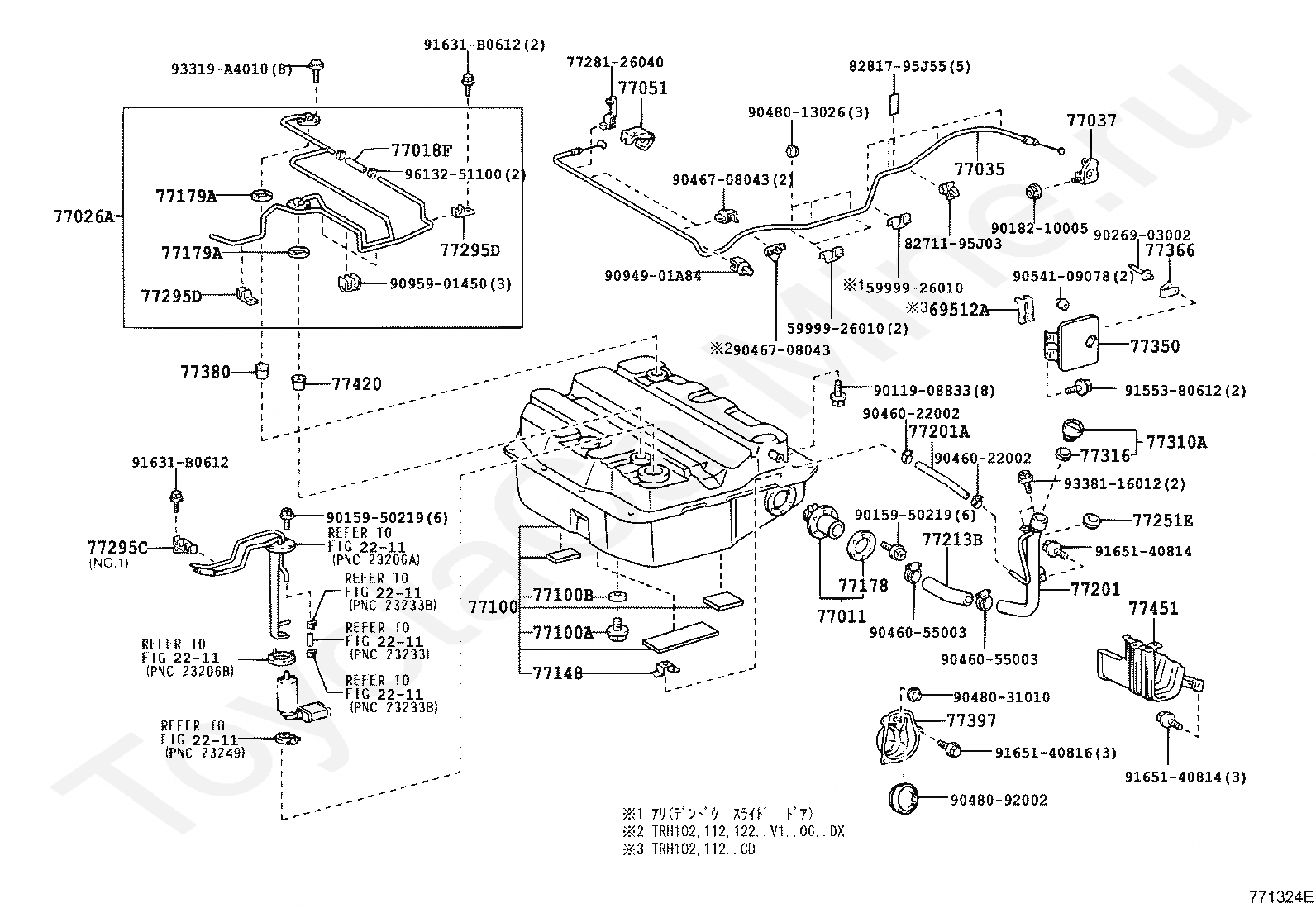 Как слить бензин с тойота хайс - 93 фото