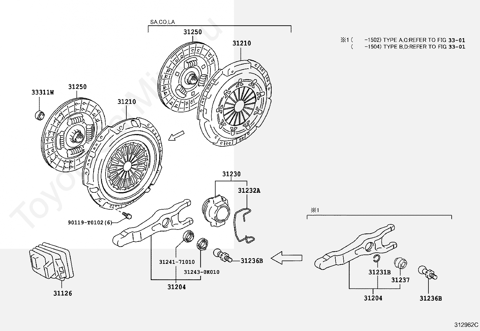 Регулировка сцепления на тойота хайлюкс - 91 фото
