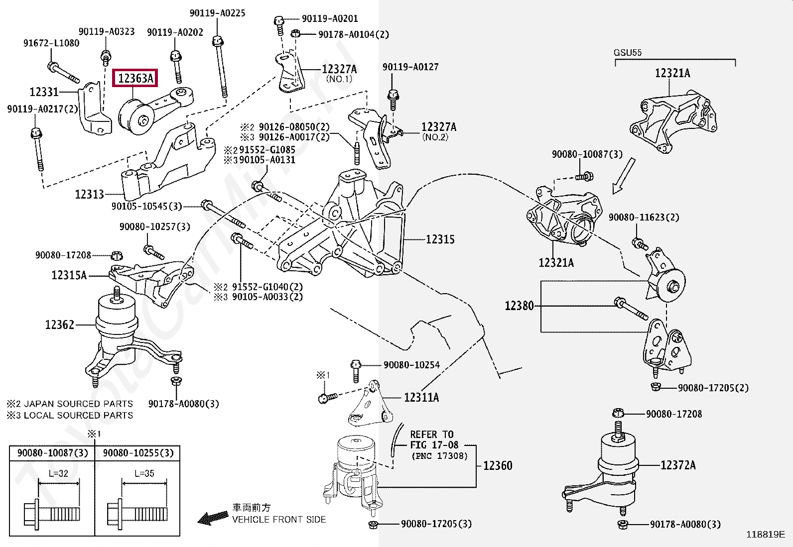 ROD, ENGINE MOVING CONTROL ROD, ENGINE MOVING CONTROL 123630P130