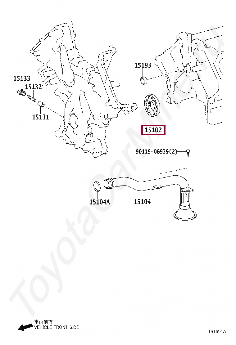 ROTOR SET, OIL PUMP ROTOR SET, OIL PUMP 1510338060