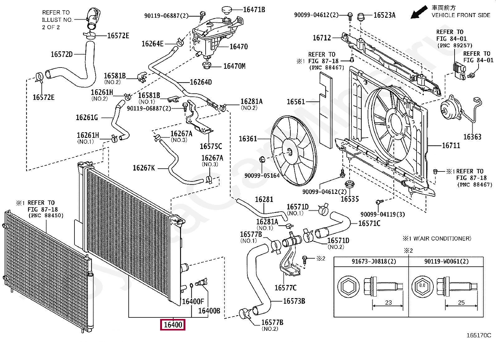 RADIATOR ASSY RADIATOR ASSY 164000D410