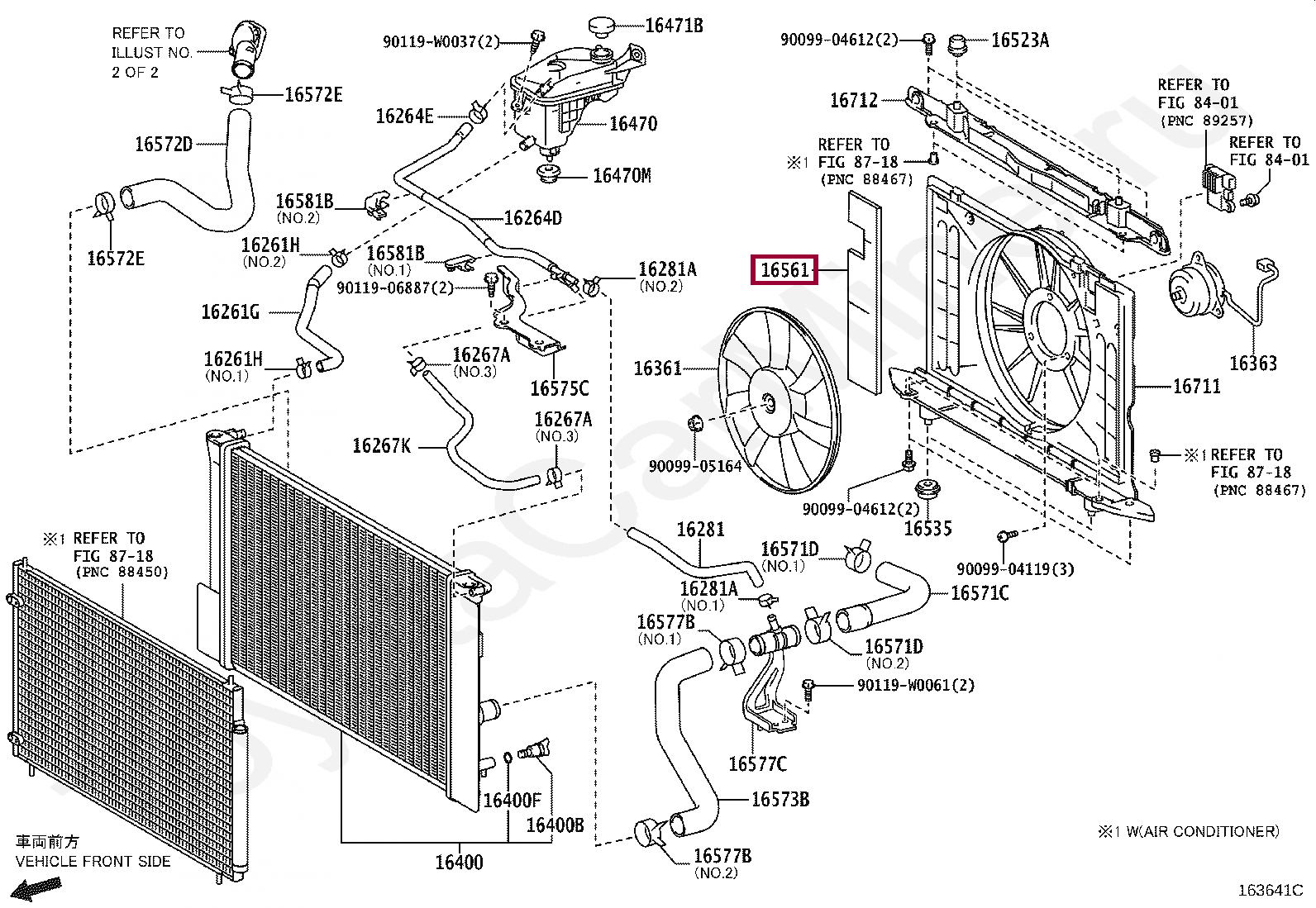 SEAL, RADIATOR TO SUPPORT, NO.1 SEAL, RADIATOR TO SUPPORT, NO.1 1656122030
