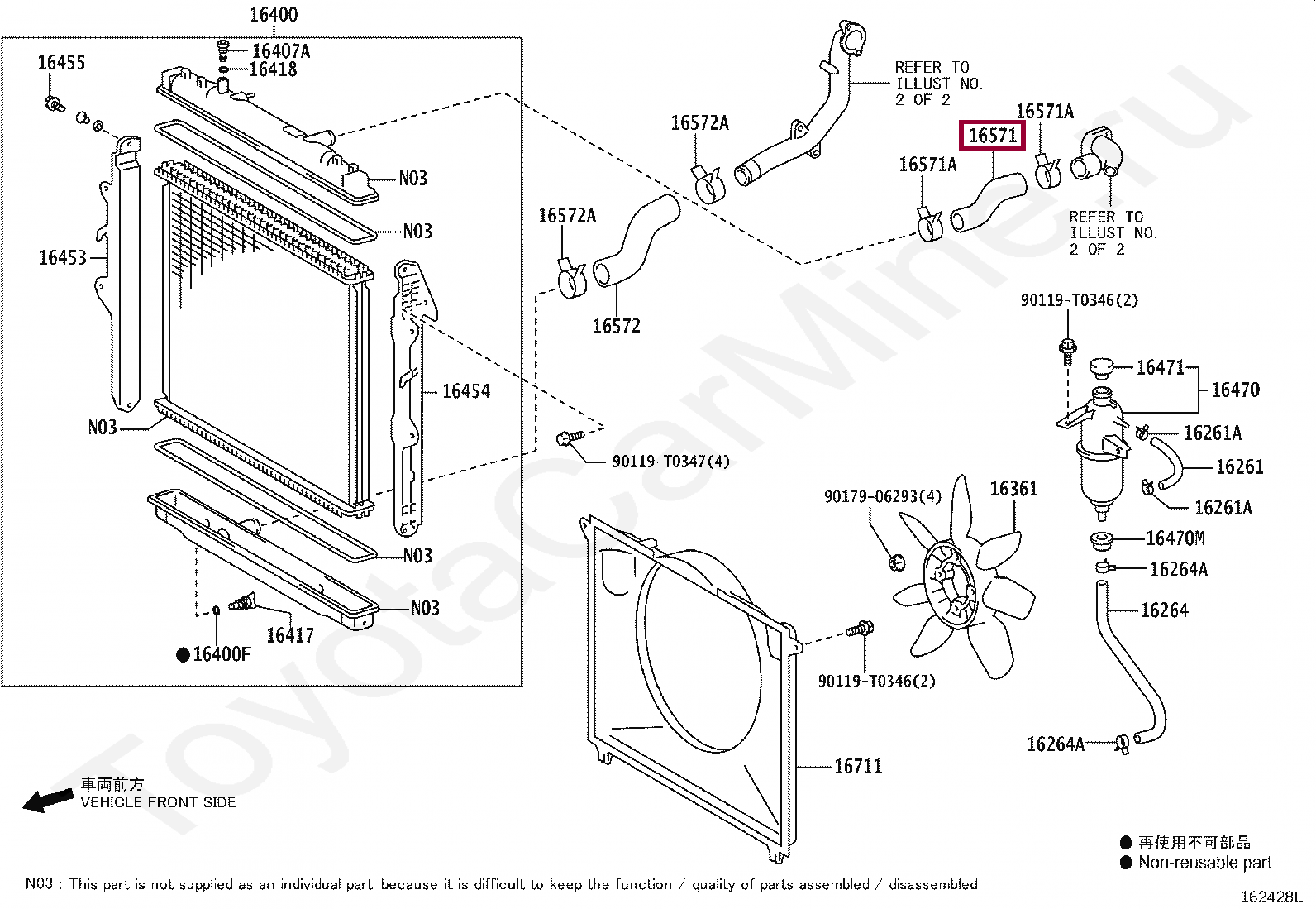 Патрубок радиатора верхний Патрубок радиатора верхний 165710L030
