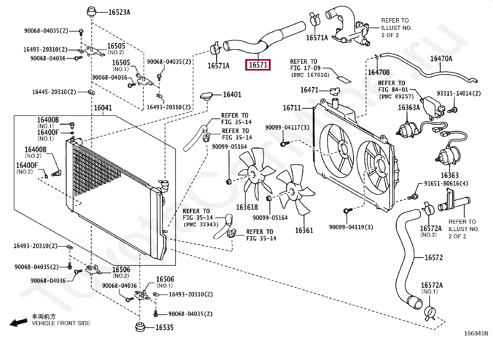HOSE, RADIATOR, INLET HOSE, RADIATOR, INLET 1657120081