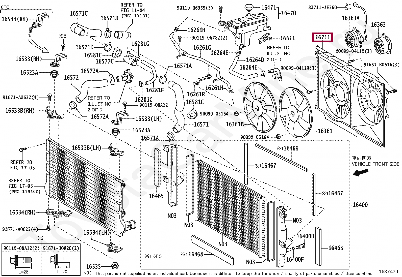 SHROUD, FAN SHROUD, FAN 1671126111