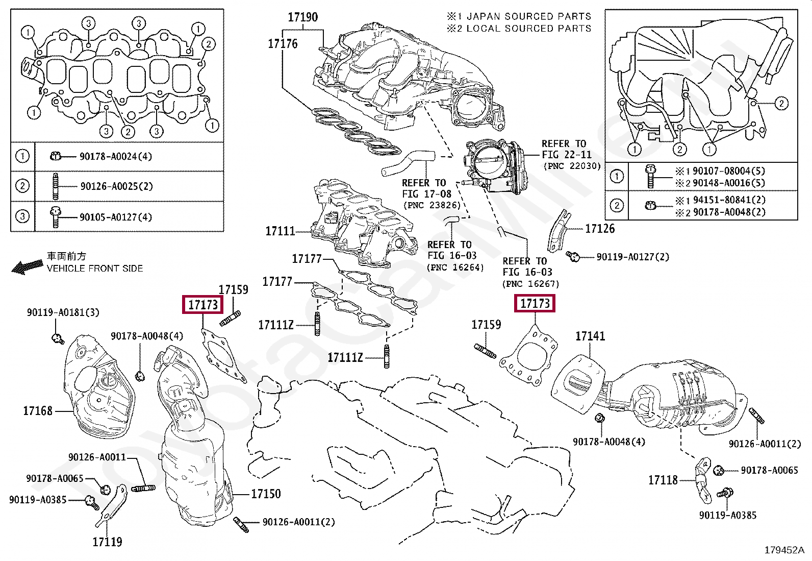 Прокладка катализатора Прокладка катализатора 1717331070
