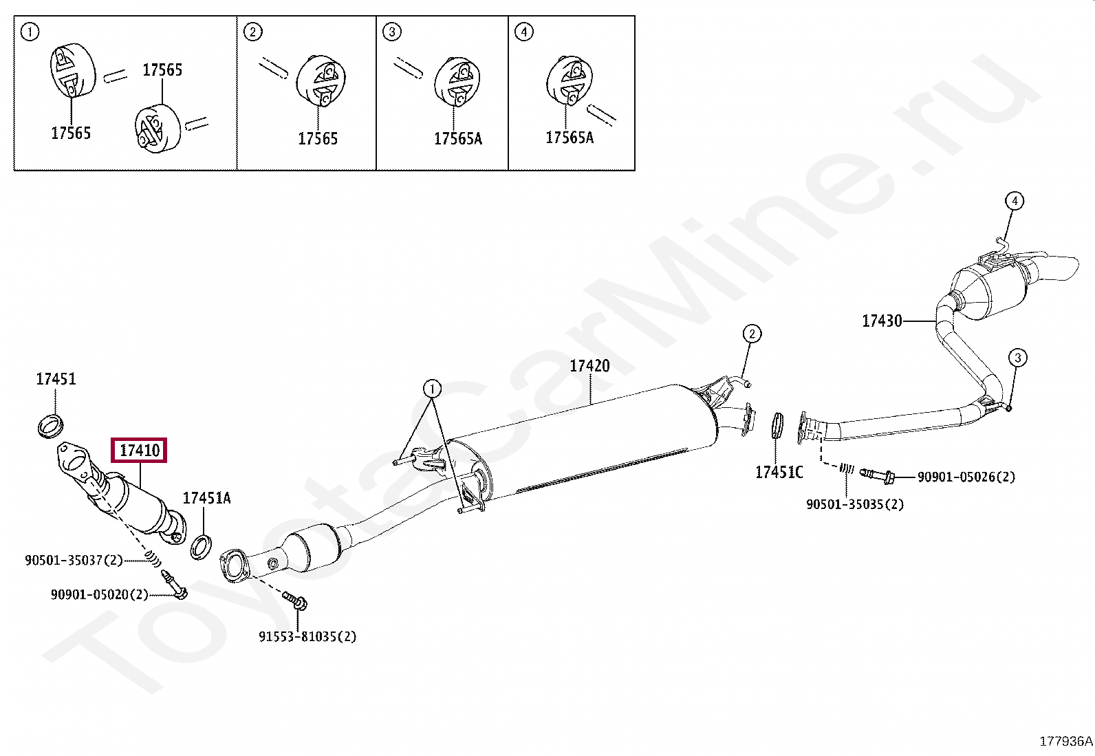 PIPE ASSY, EXHAUST, FRONT PIPE ASSY, EXHAUST, FRONT 1741037650