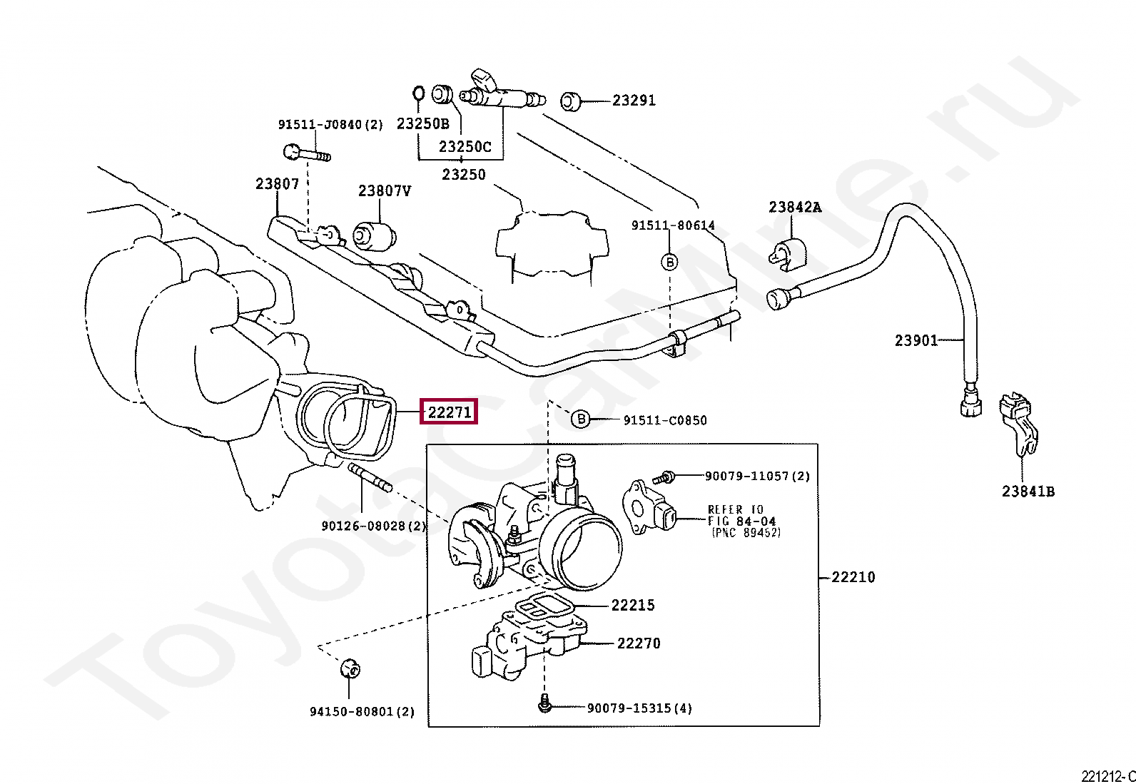 GASKET, THROTTLE BODY GASKET, THROTTLE BODY 222710D060
