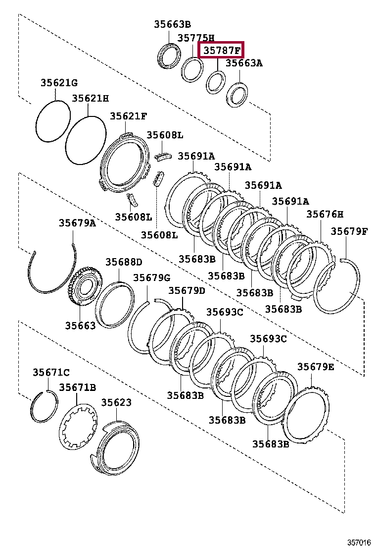 RACE, THRUST BEARING, NO.2 RACE, THRUST BEARING, NO.2 3578748021