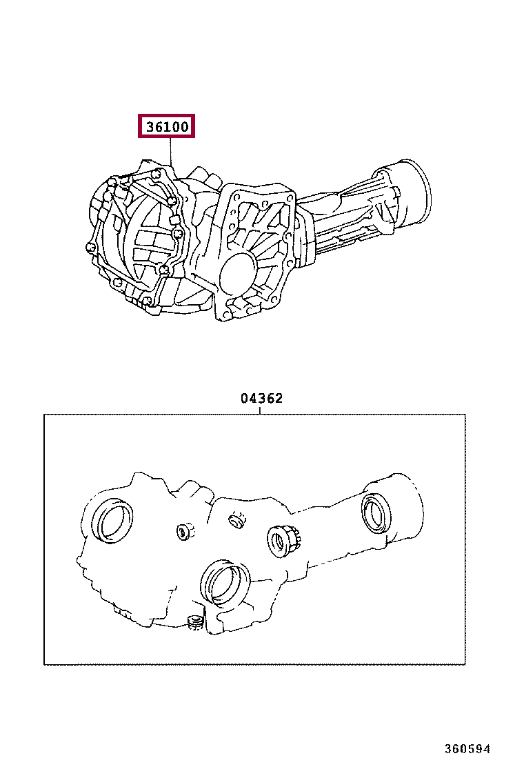 TRANSFER ASSY TRANSFER ASSY 3610048052