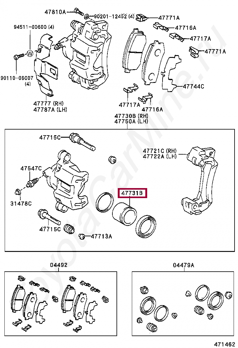 Поршень торм Поршень торм 4773160020