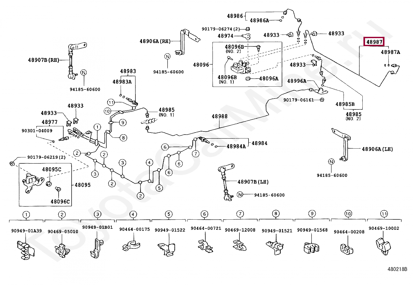 TUBE, HEIGHT CONTROL, NO.7 TUBE, HEIGHT CONTROL, NO.7 4898740010