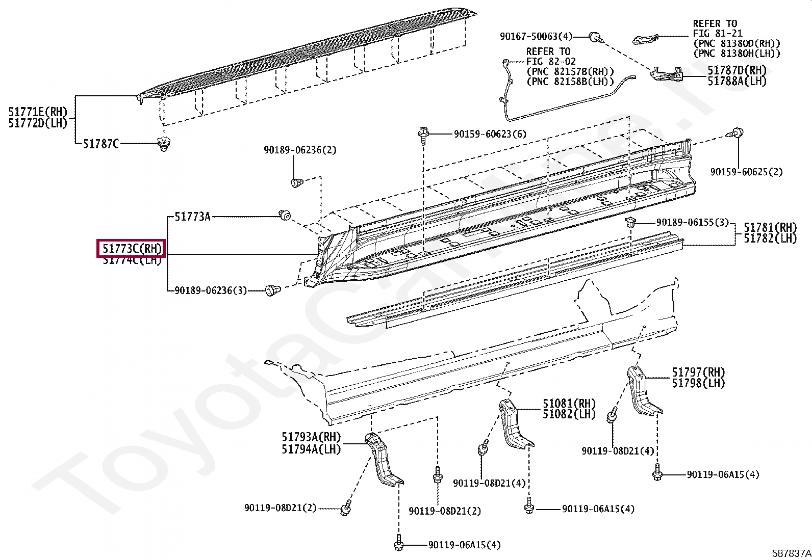 COVER, STEP PLATE, RH COVER, STEP PLATE, RH 5170160280A2