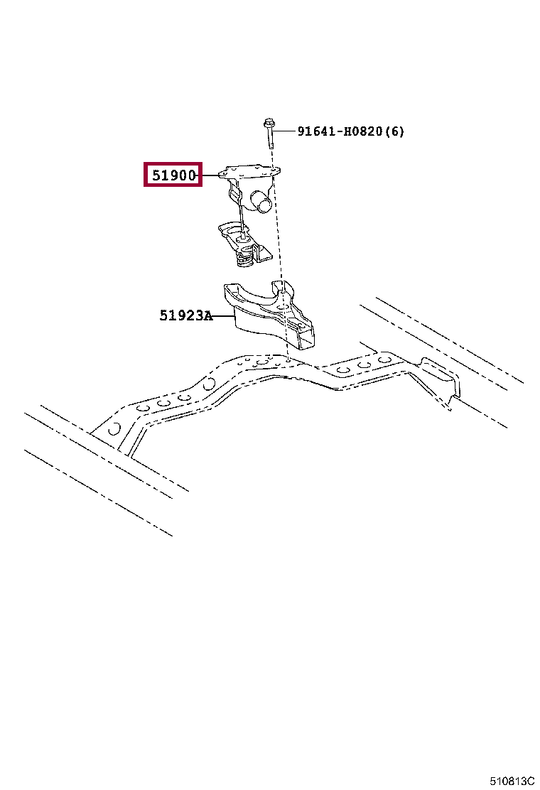 МЕХАНИЗМ КРЕПЛЕНИЯ ЗАПАСНОГО КОЛЕСА МЕХАНИЗМ КРЕПЛЕНИЯ ЗАПАСНОГО КОЛЕСА 5190060280