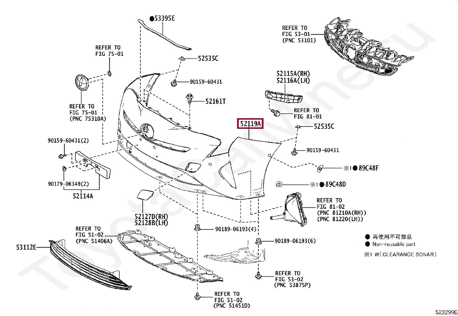 Передний бампер Передний бампер 5211947962