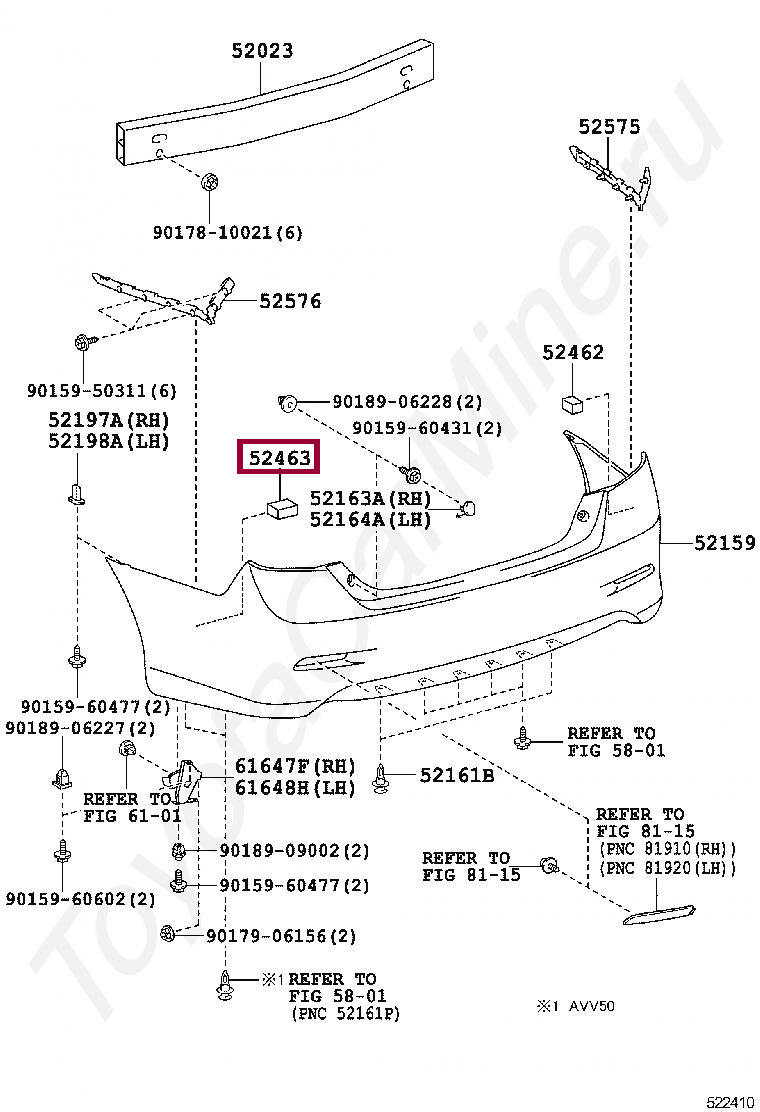 Демпфер левый Демпфер левый 5246333010