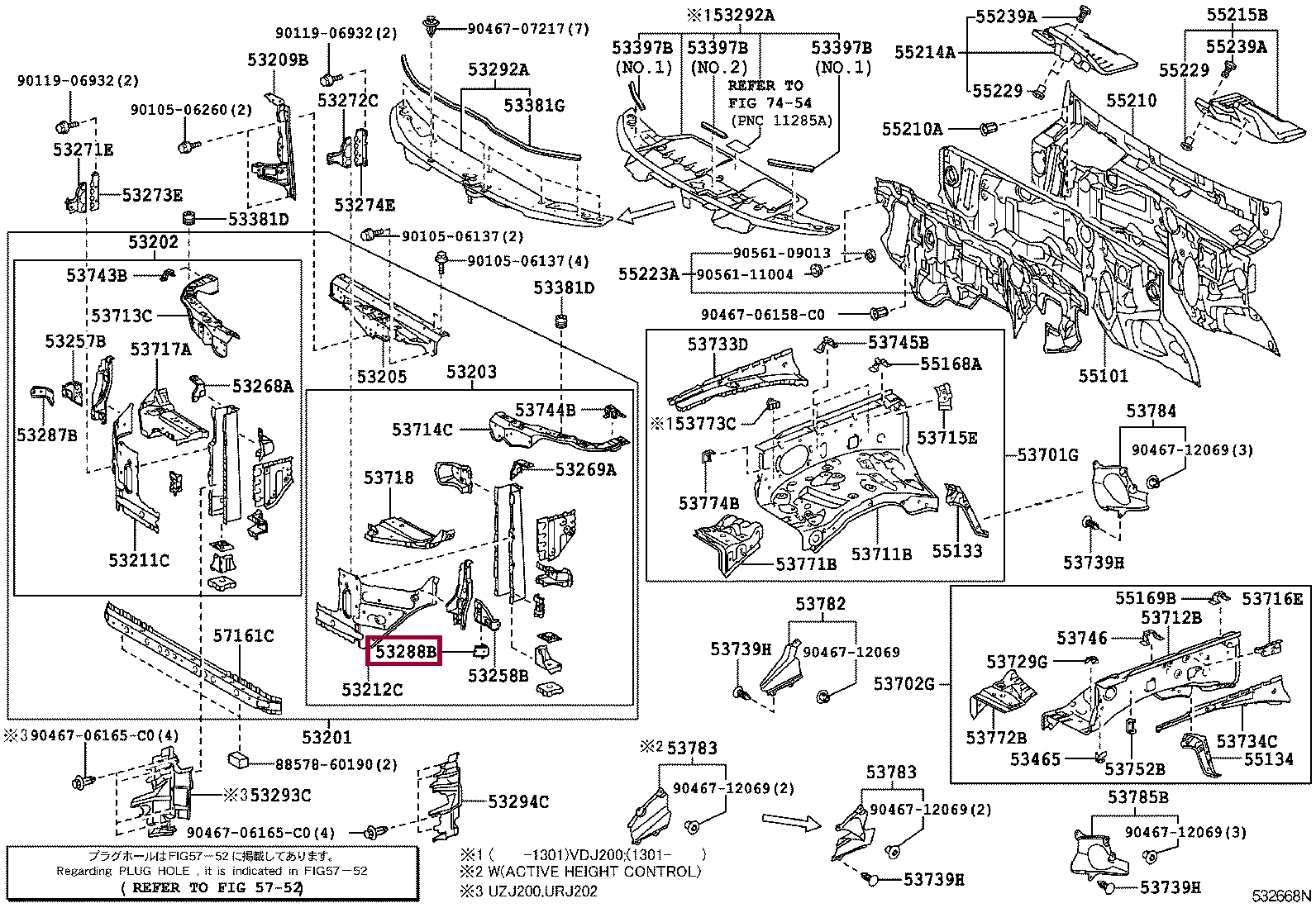 Кронштейн радиатора Кронштейн радиатора 5328860060