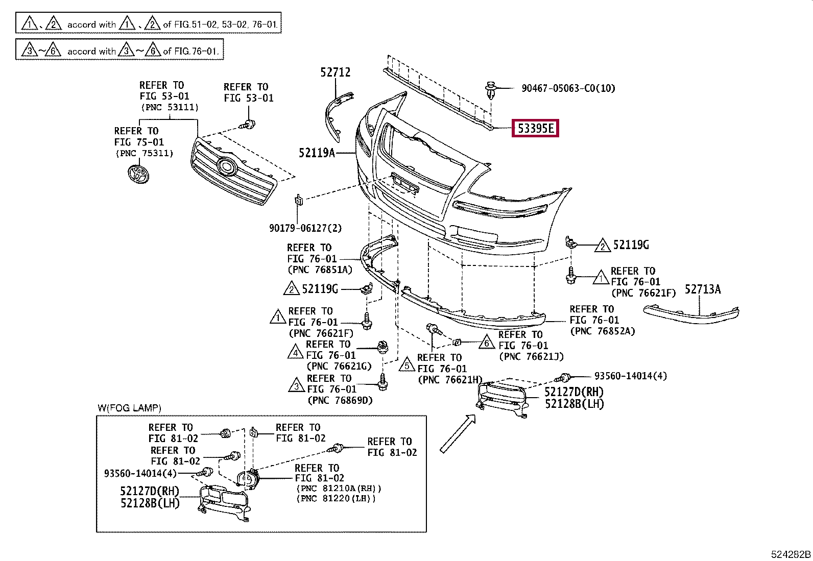 SEAL, HOOD TO FRONT END PANEL SEAL, HOOD TO FRONT END PANEL 5339505020