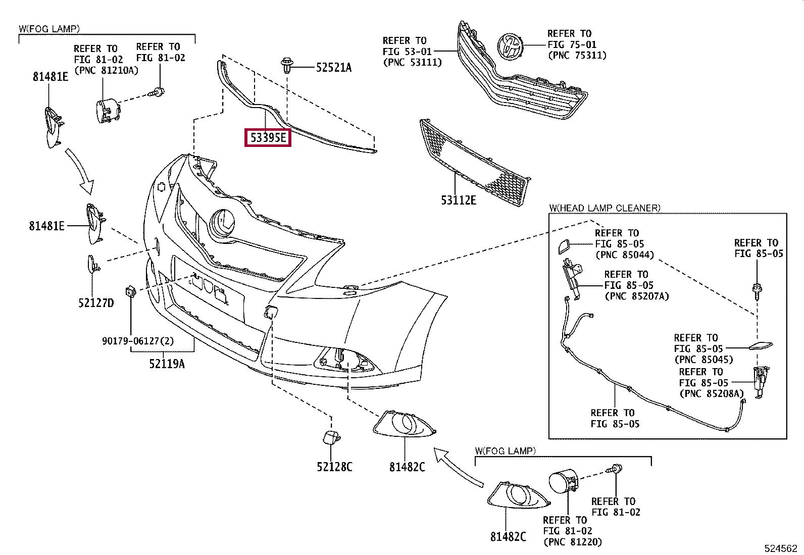 SEAL, HOOD TO FRONT END PANEL SEAL, HOOD TO FRONT END PANEL 533950F010