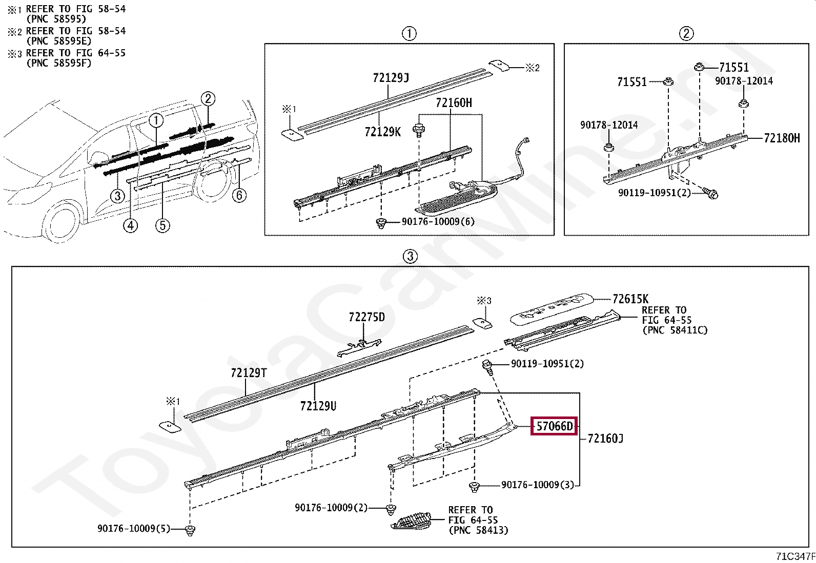 MEMBER SUB-ASSY, REAR FLOOR CROSS, NO.1 MEMBER SUB-ASSY, REAR FLOOR CROSS, NO.1 5706658010