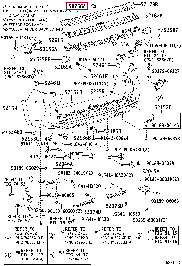 COVER, JACK BOX HOLE COVER, JACK BOX HOLE 5876660030