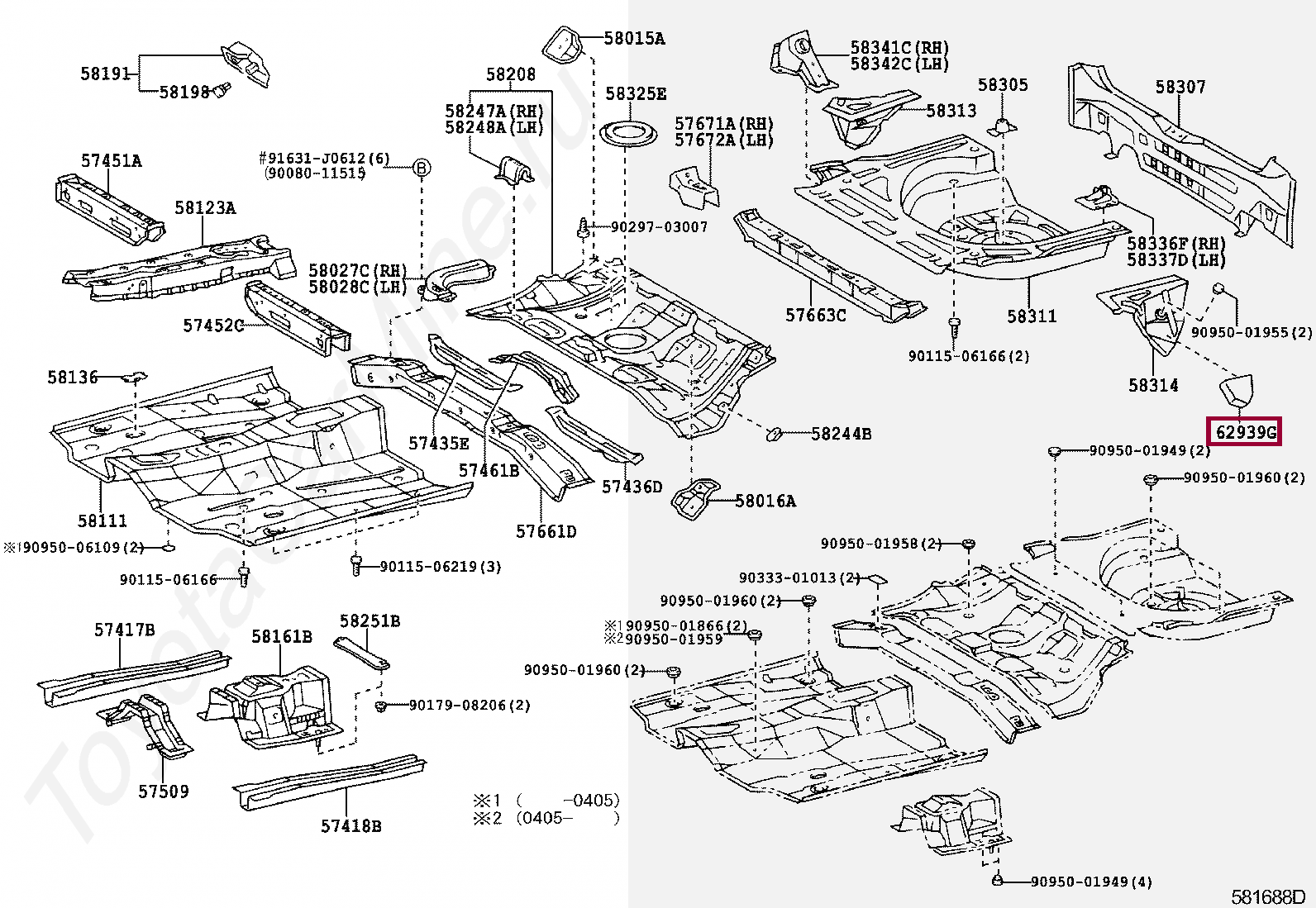 SILENCER, QUARTER VENT SILENCER, QUARTER VENT 6293902010