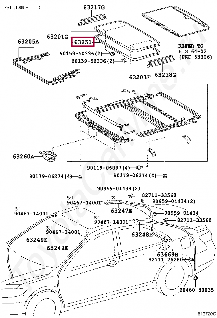 Кузовной уплотнитель Кузовной уплотнитель 6325130100