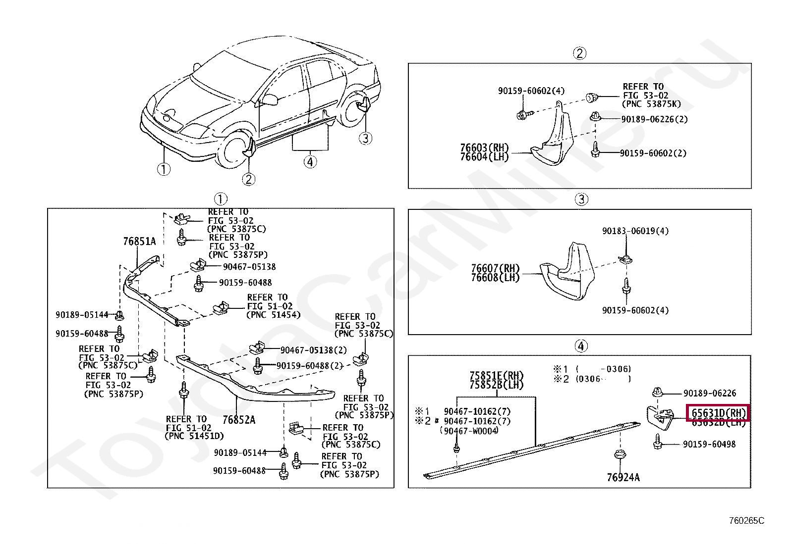 PLATE, REAR WHEEL HOUSE, FRONT RH PLATE, REAR WHEEL HOUSE, FRONT RH 6563102010