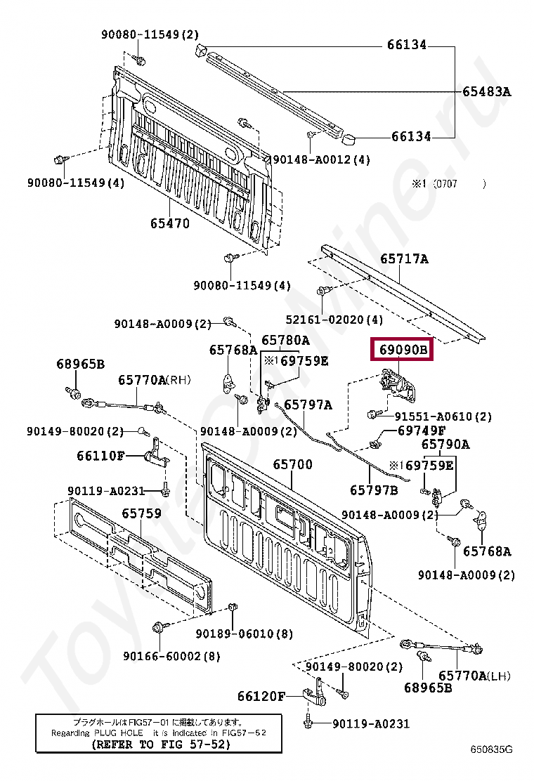РУЧКА ДВЕРНАЯ РУЧКА ДВЕРНАЯ 690900C051