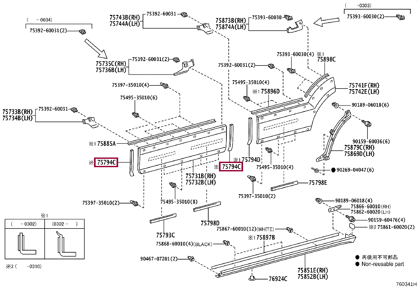 Уплотнитель Уплотнитель 7579460011