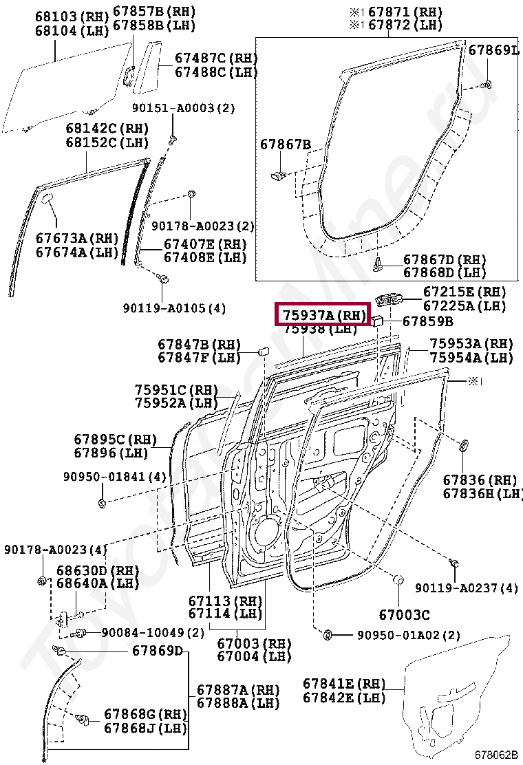 Наклейка Наклейка 759370E030