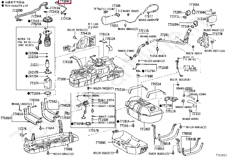 Как снять бак на прадо 150 дизель Дополнительный бак на Toyota Land Cruiser 200 Toyota Land Cruiser 200, 4,5 л,