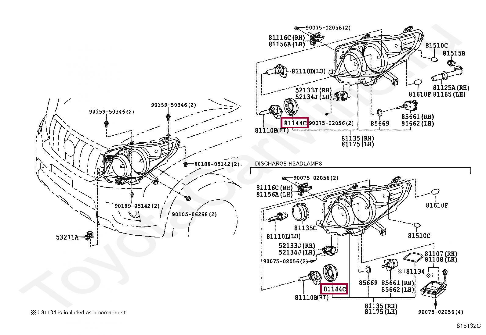 COVER, HEADLAMP SOCKET COVER, HEADLAMP SOCKET 8113560G60