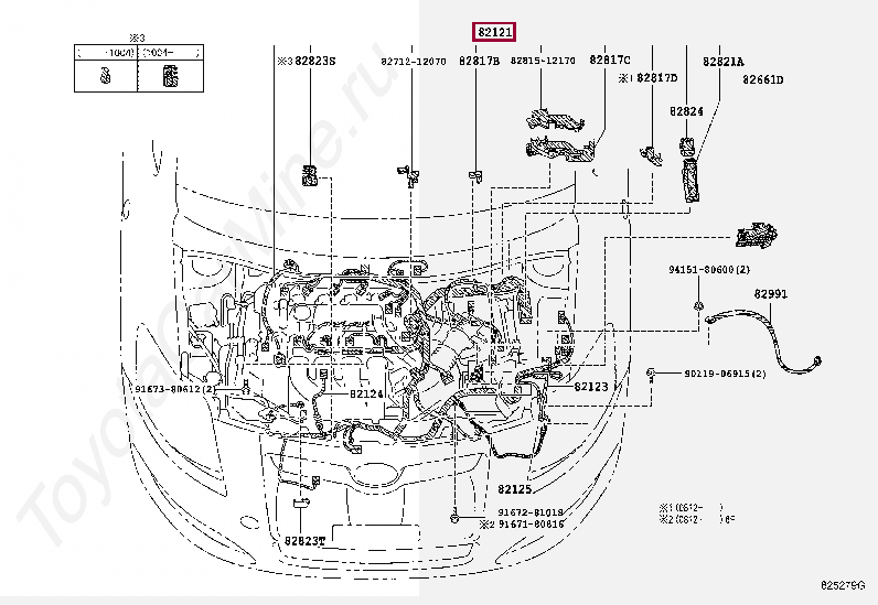 WIRE, ENGINE WIRE, ENGINE 8212112D70