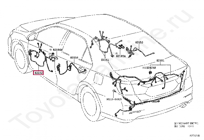 WIRE, FRONT DOOR, LH WIRE, FRONT DOOR, LH 8215206P10