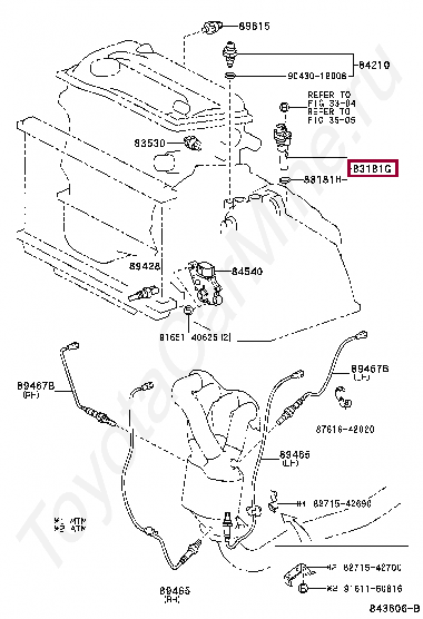 SENSOR, SPEEDOMETER SENSOR, SPEEDOMETER 8318142010