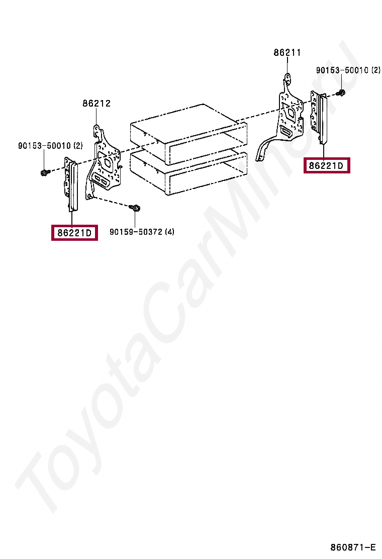 Панель радиоприемника Панель радиоприемника 8622152060