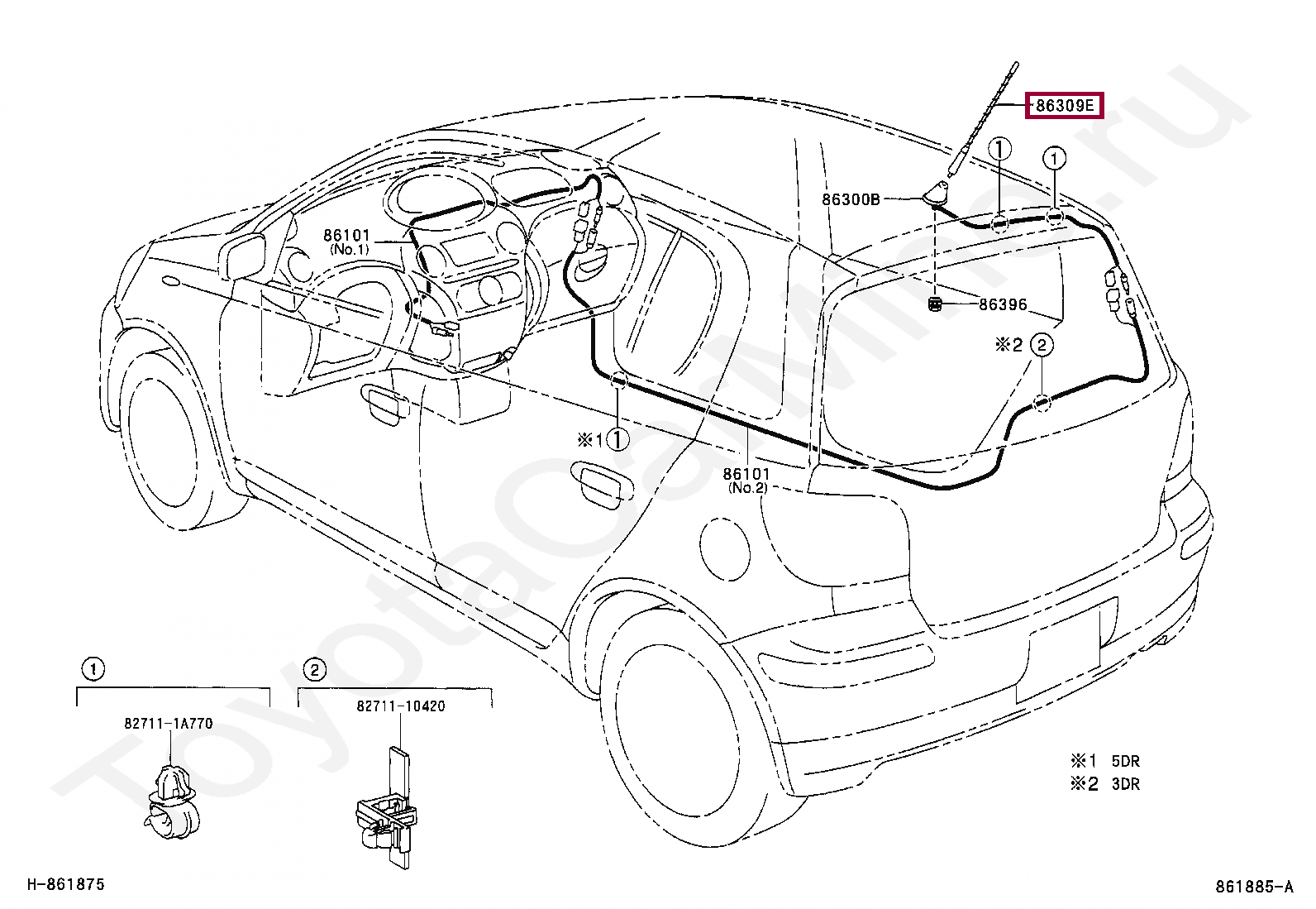 Антенна Антенна 8630902040