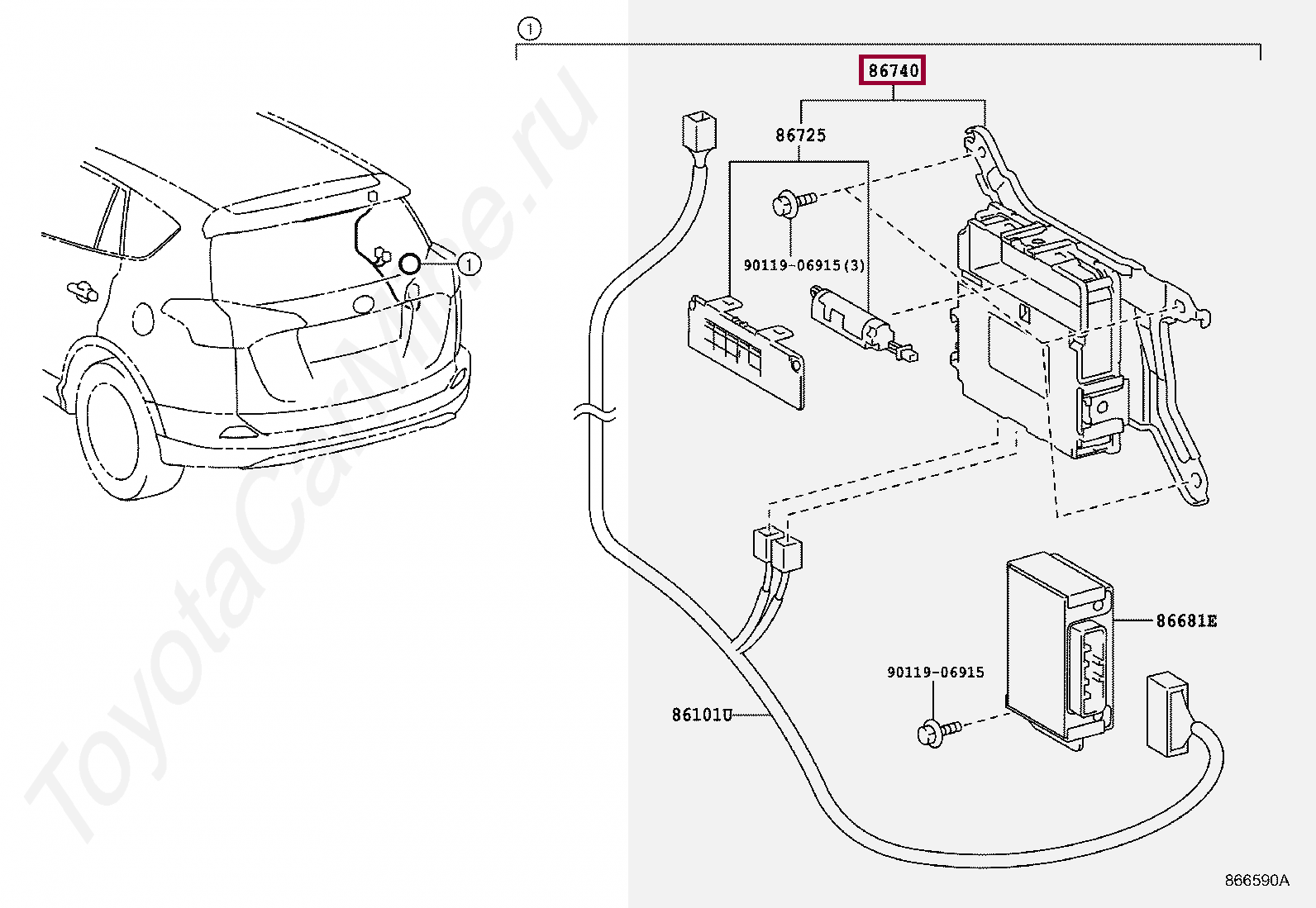 TRANSCEIVER ASSY, TELEPHONE TRANSCEIVER ASSY, TELEPHONE 8674042060