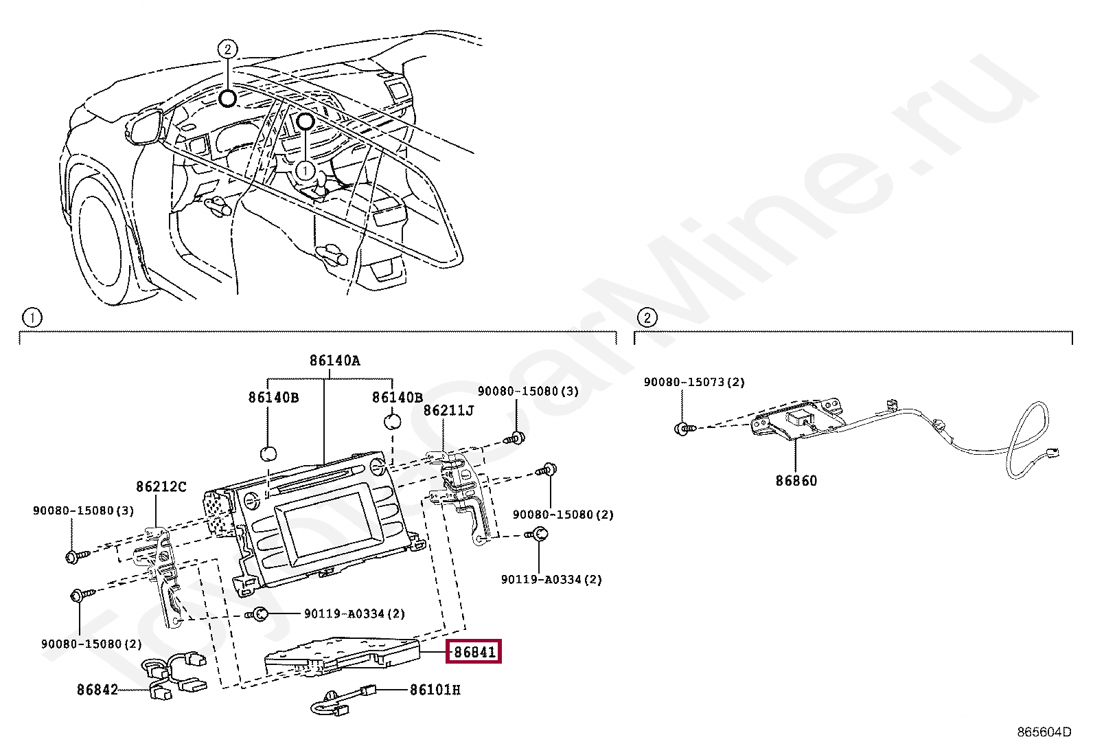 COMPUTER, NAVIGATION COMPUTER, NAVIGATION 868400E060