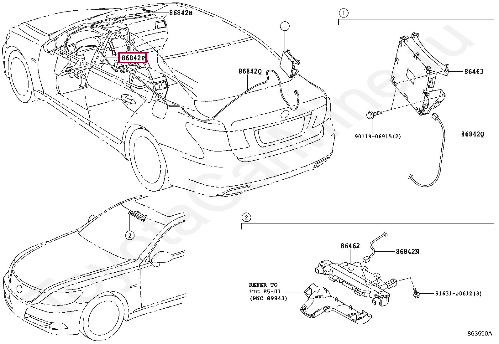 WIRE, NAVIGATION, NO.2 WIRE, NAVIGATION, NO.2 8684250110