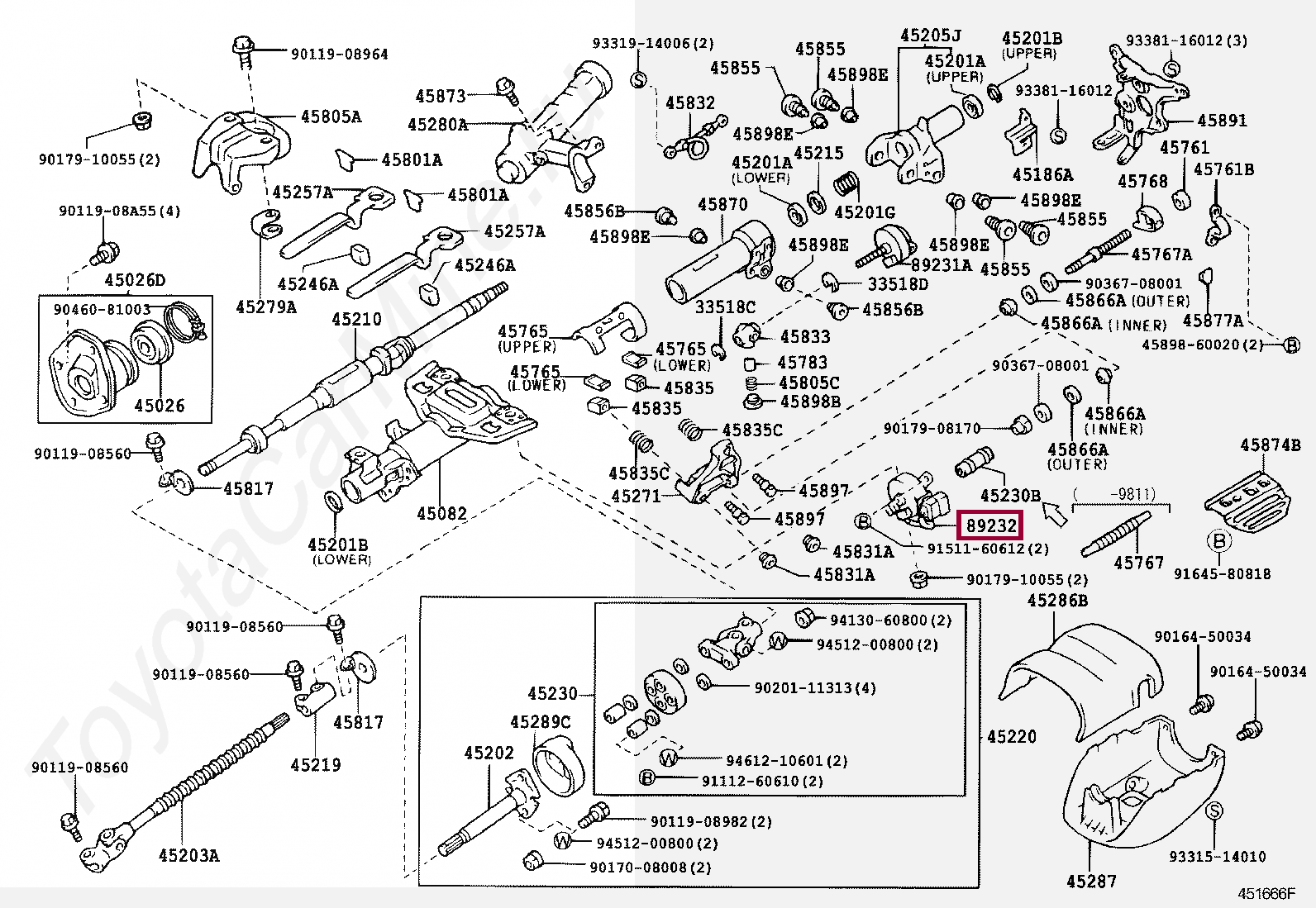 MOTOR, POWER TELESCOPIC MOTOR, POWER TELESCOPIC 8923260022