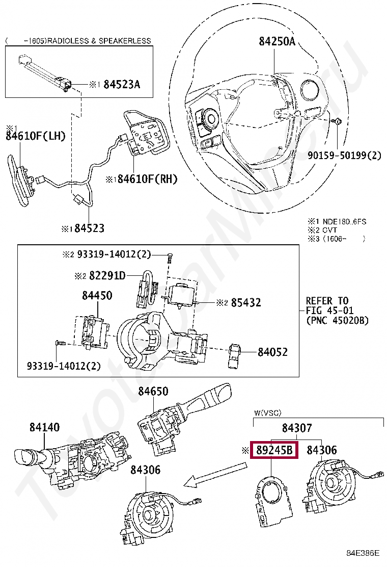 SENSOR, STEERING SENSOR, STEERING 8924B02040