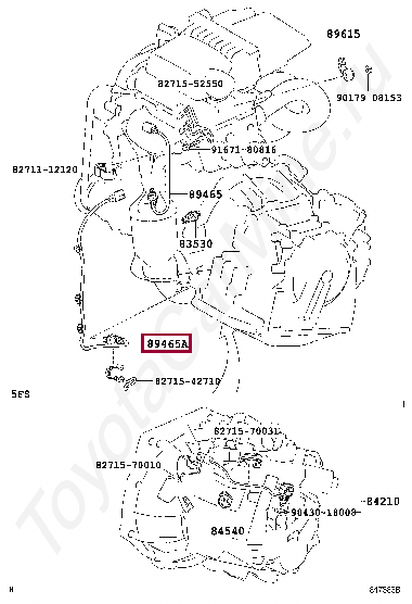SENSOR, OXYGEN NO.2 SENSOR, OXYGEN NO.2 894650D120