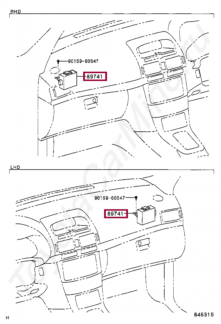 RECEIVER, DOOR CONTROL RECEIVER, DOOR CONTROL 8974105071