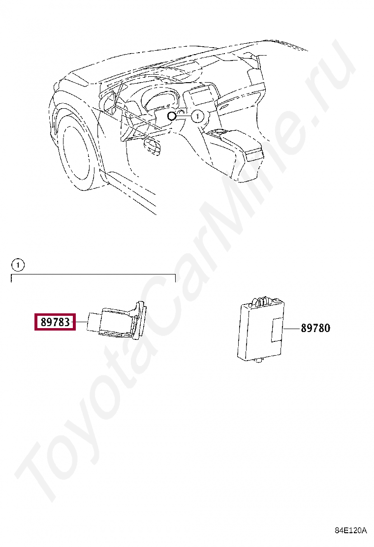 AMPLIFIER, TRANSPONDER KEY AMPLIFIER, TRANSPONDER KEY 897830T010